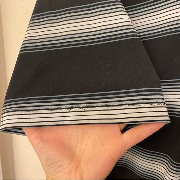 Nike Men’s Dri-FIT tour performing Polo shirt black stripe XL - Picture 10 of 10